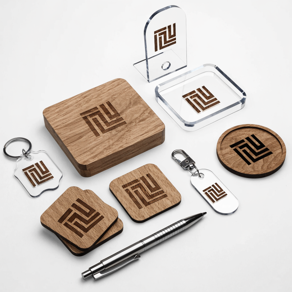 Brindes corporativos personalizados com logo da empresa