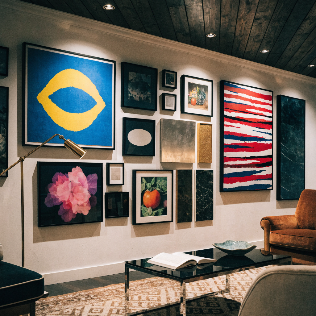 Quadros e painéis impressos decorativos