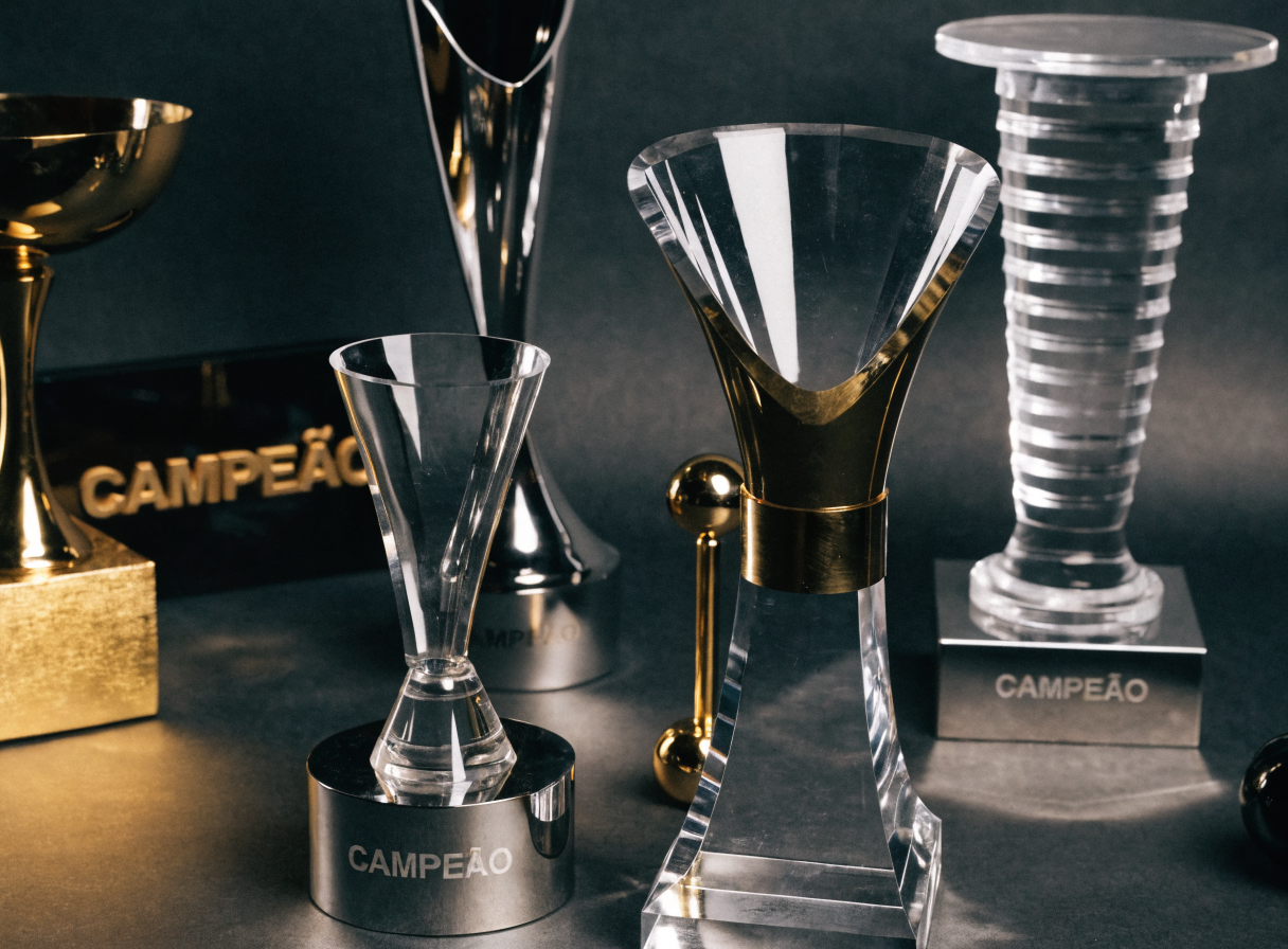 Troféus e medalhas personalizados para eventos e corridas