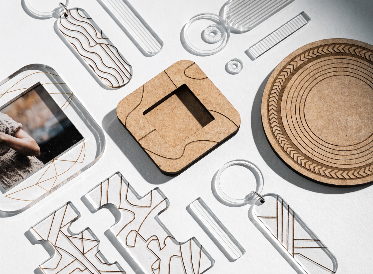 Presentes e itens personalizados em acrílico e MDF